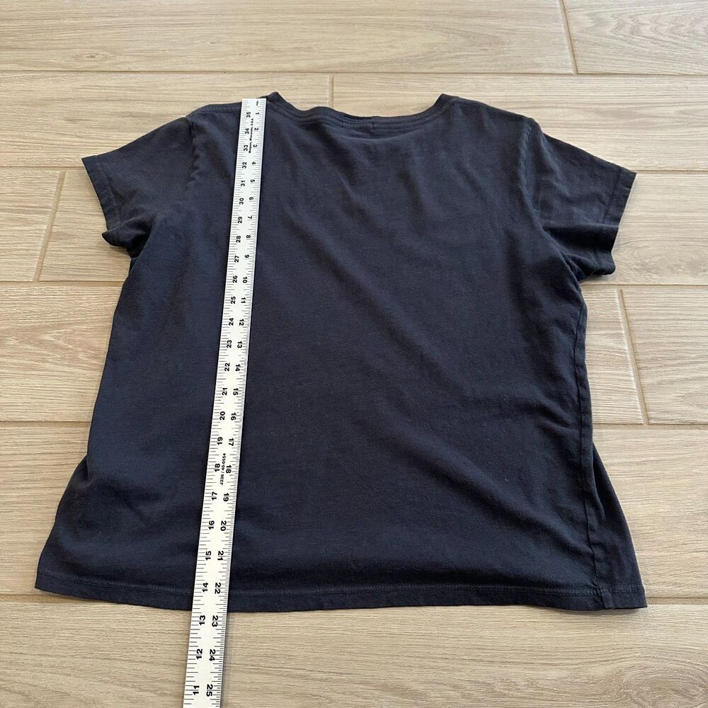 Mother Denim The Boxy Goodie Goodie Tee Seeing Double Wash Size M - Picture 6 of 7